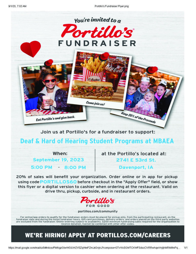 Event flyer